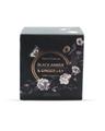Black Amber & Ginger Lily scented soy candle 165g 