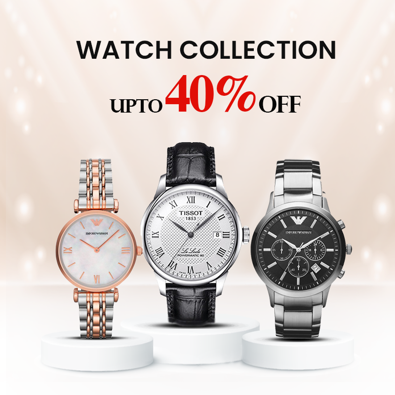  upto 40% off on branded watches
