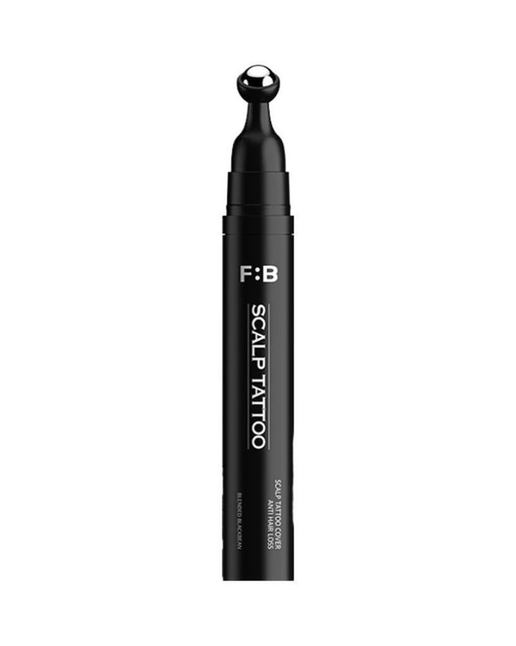Scalp Tattoo Black