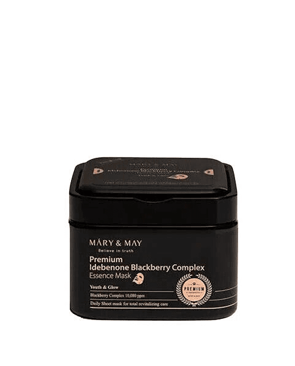 (20EA) Premium Idebenone Blackberry Complex Essence Mask