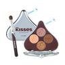 Play Color Eyes Hershey's Kisses Brush Kit #01 Milk Chocolate