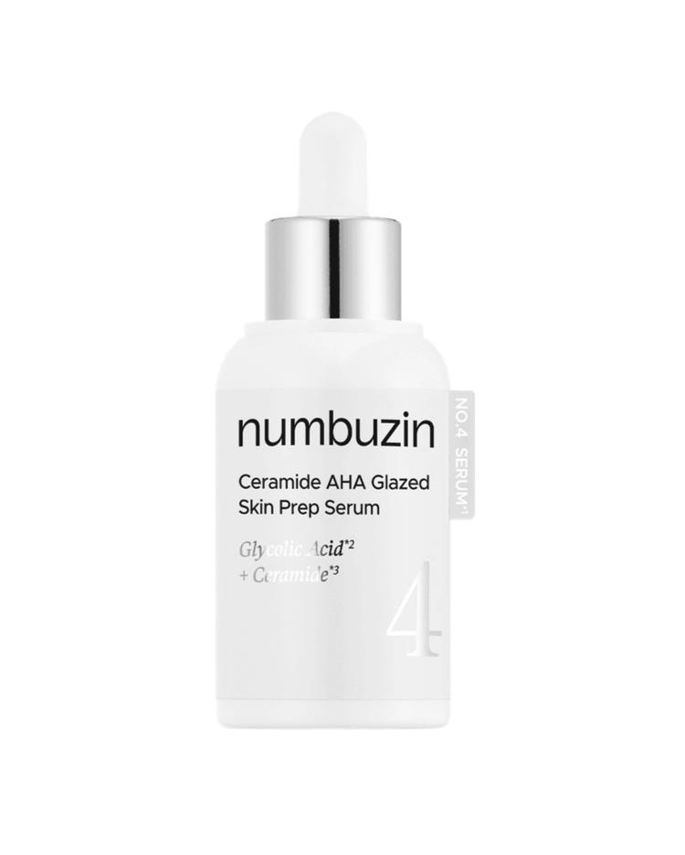 No.4 Ceramide AHA Glazed Skin Prep Serum 30ml