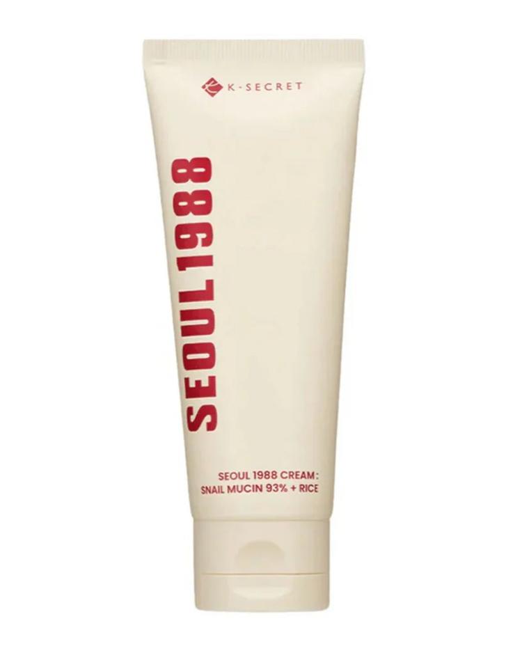 Seoul 1988 Cream: Snail Mucin 93% + Rice 100ml