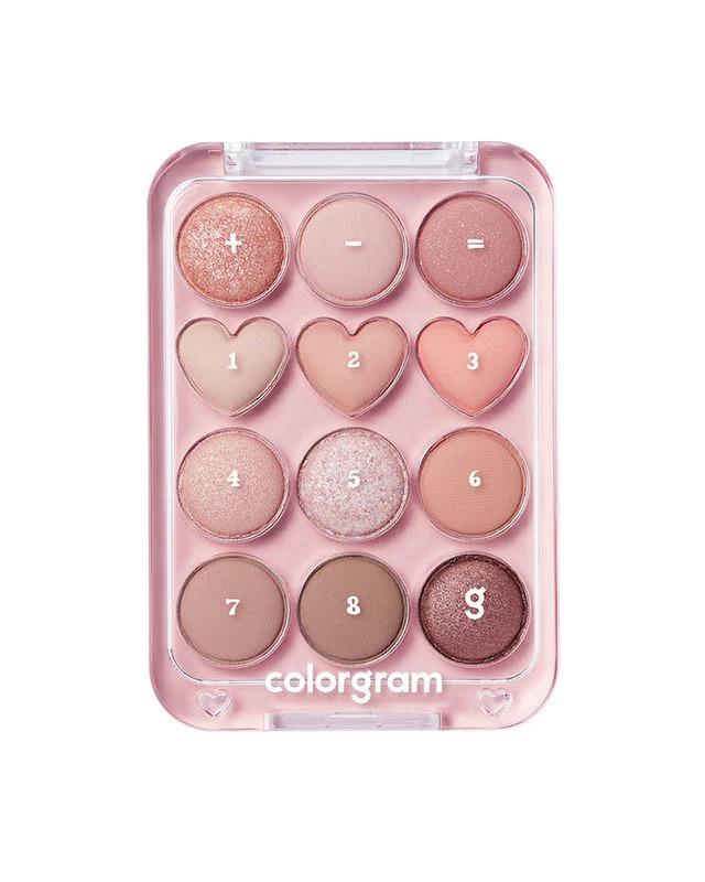 Pin Point Eyeshadow Palette 01 | Peach+Coral=♥