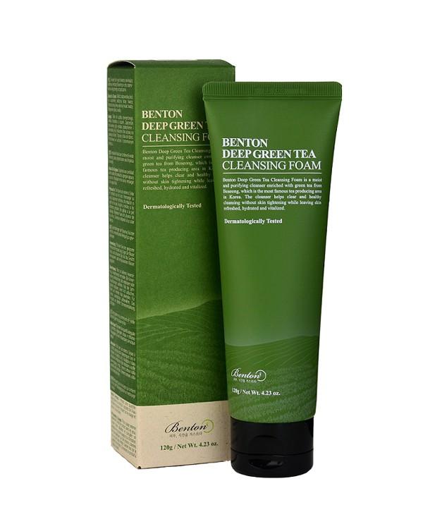 Deep Green Tea Cleansing Foam 120g