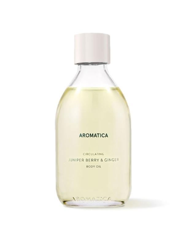 Aromatica Circulating Body Oil_Juniper Berry & Ginger 100ml