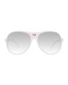 Diesel White Colour Unisex Sunglasses DL0015 6024W