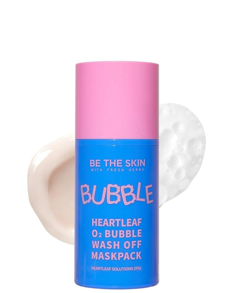 Heartleaf O2 Bubble Wash Off Maskpack 50ml