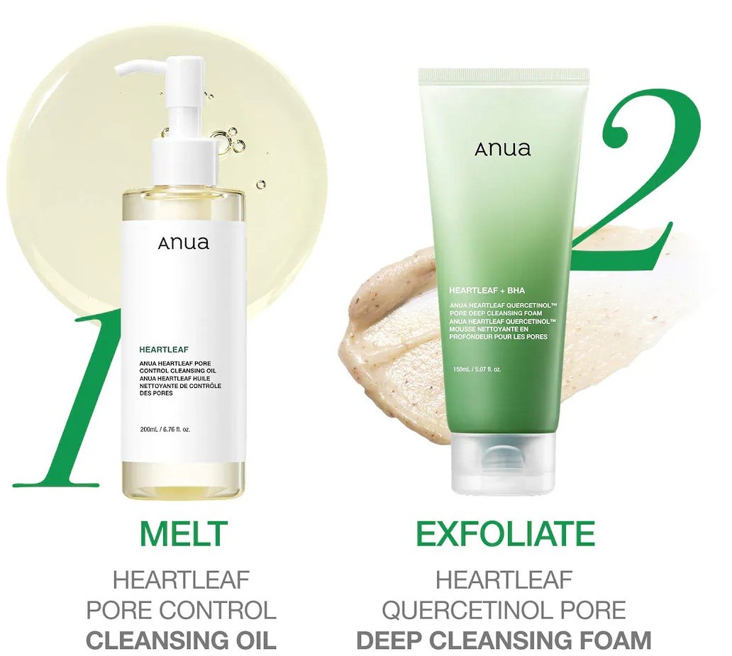 Anua Double Cleansing Duo Set