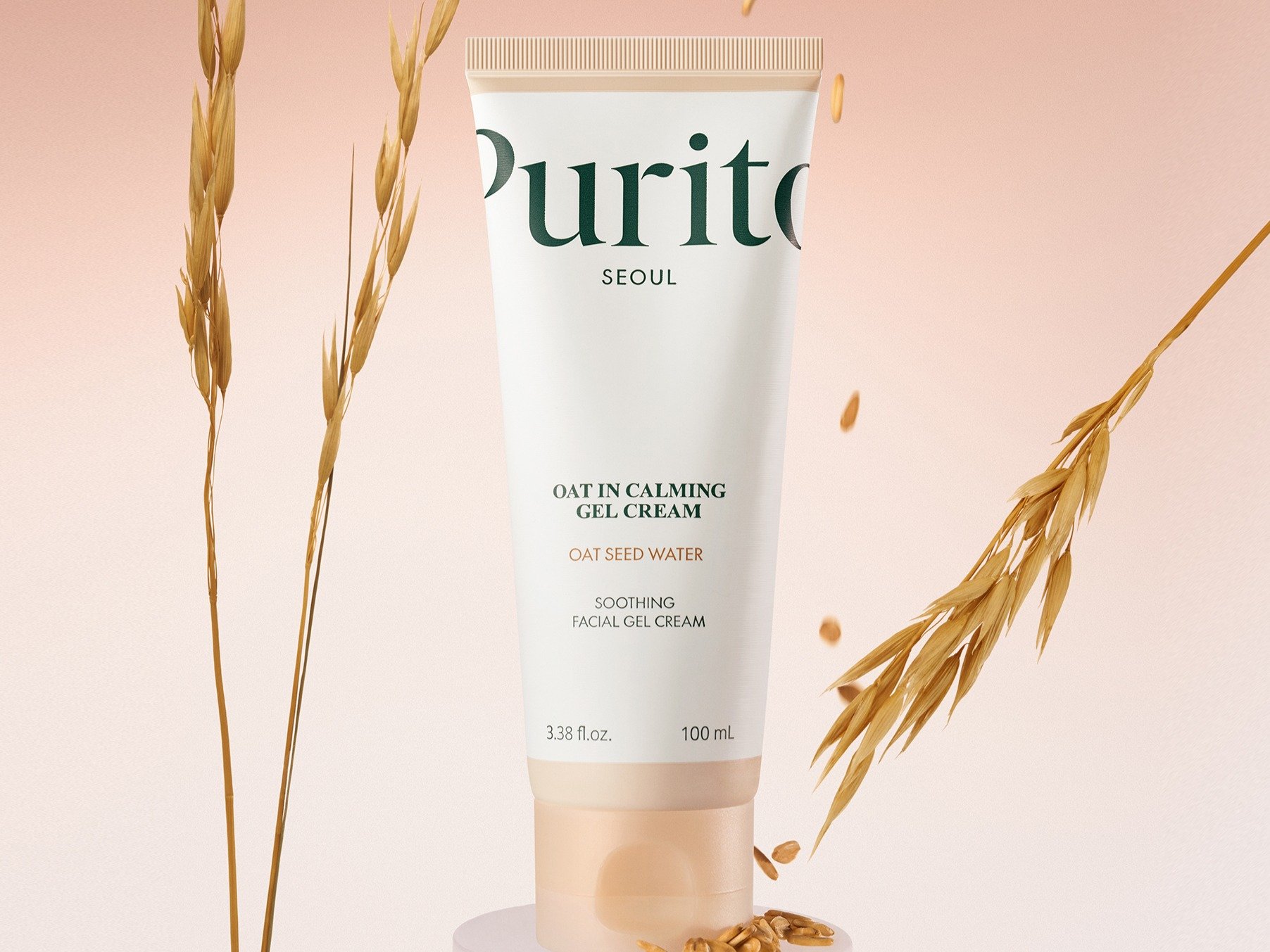 The Lightest, Cooling Moisturizer Made of Oats | Purito Seoul Oat In Calming Gel Cream Review