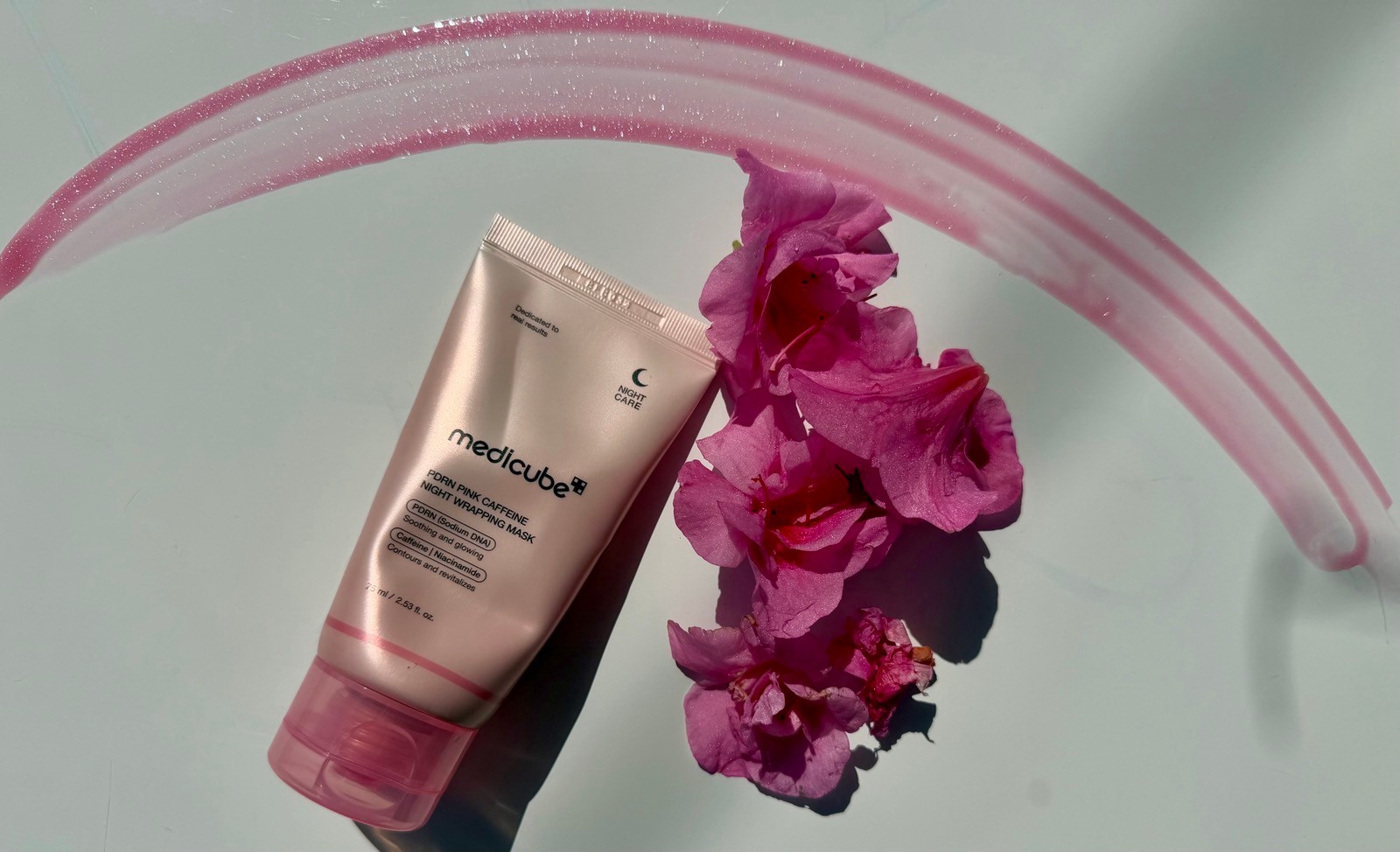 Medicube PDRN Pink Caffeine Night Wrapping Mask