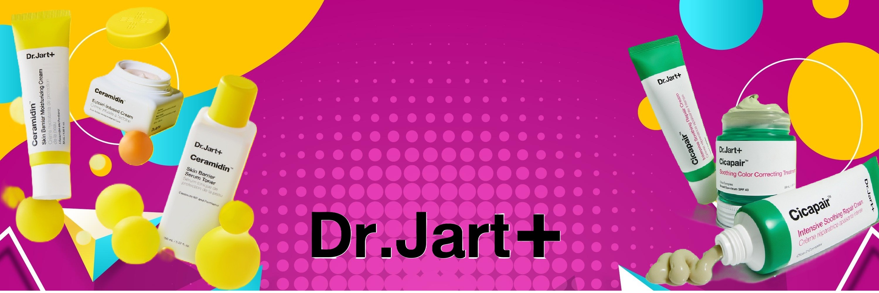 Dr Jart Skincare Range Ceramidin + Cicapair
