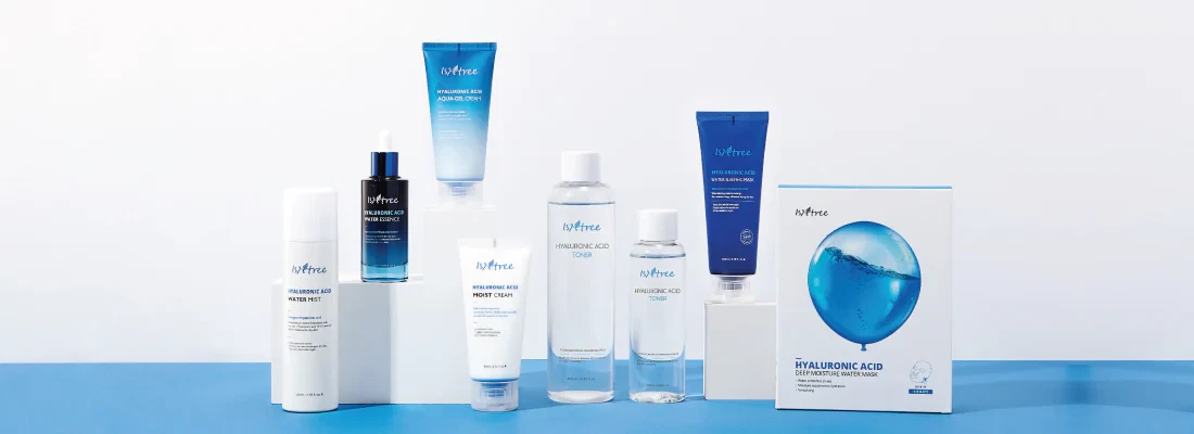 Isntree Korean Skincare Hyaluronic Acid Range