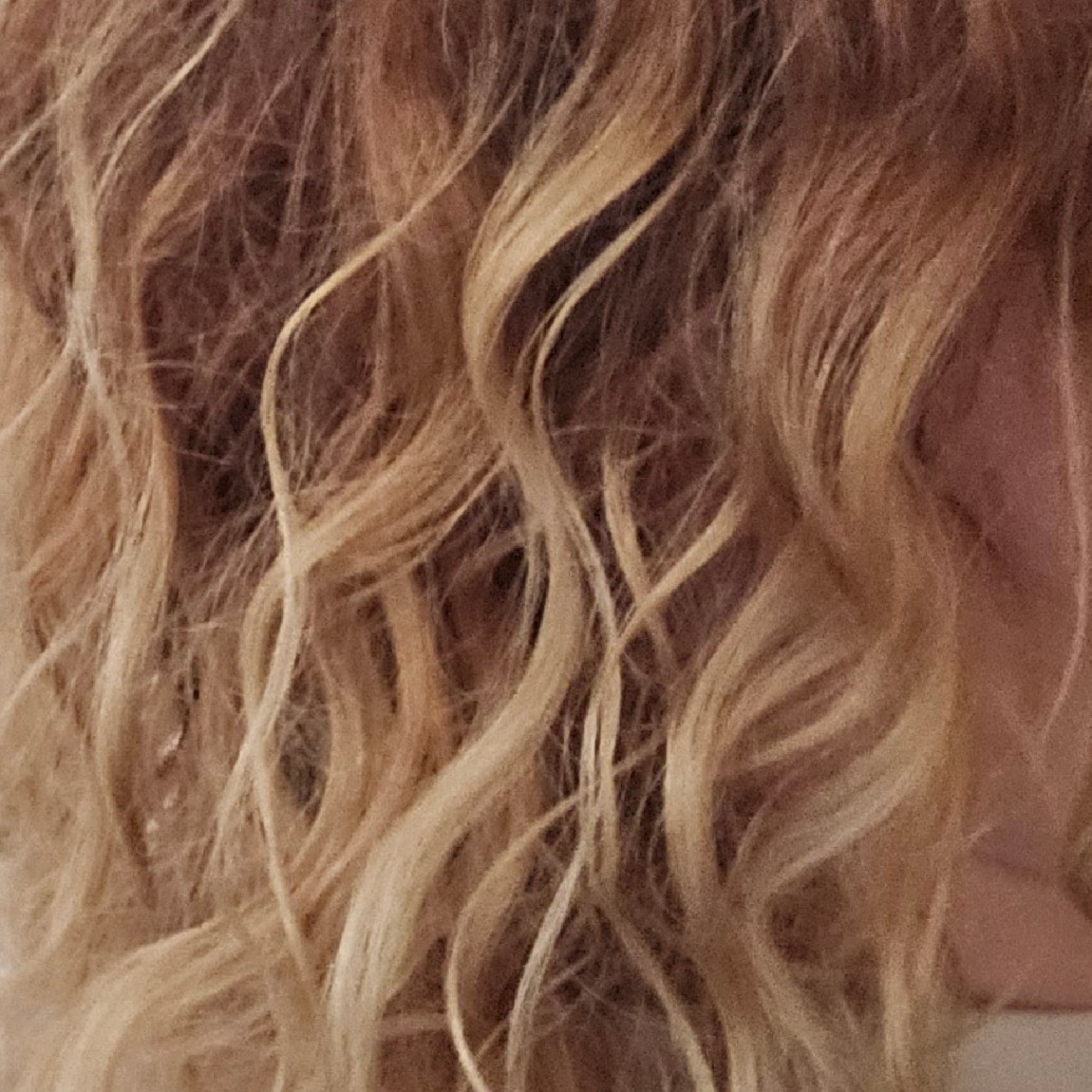 Hair after using Cosrx Peptide-132 Ultra Perfect Hair Bonding Oil Serum