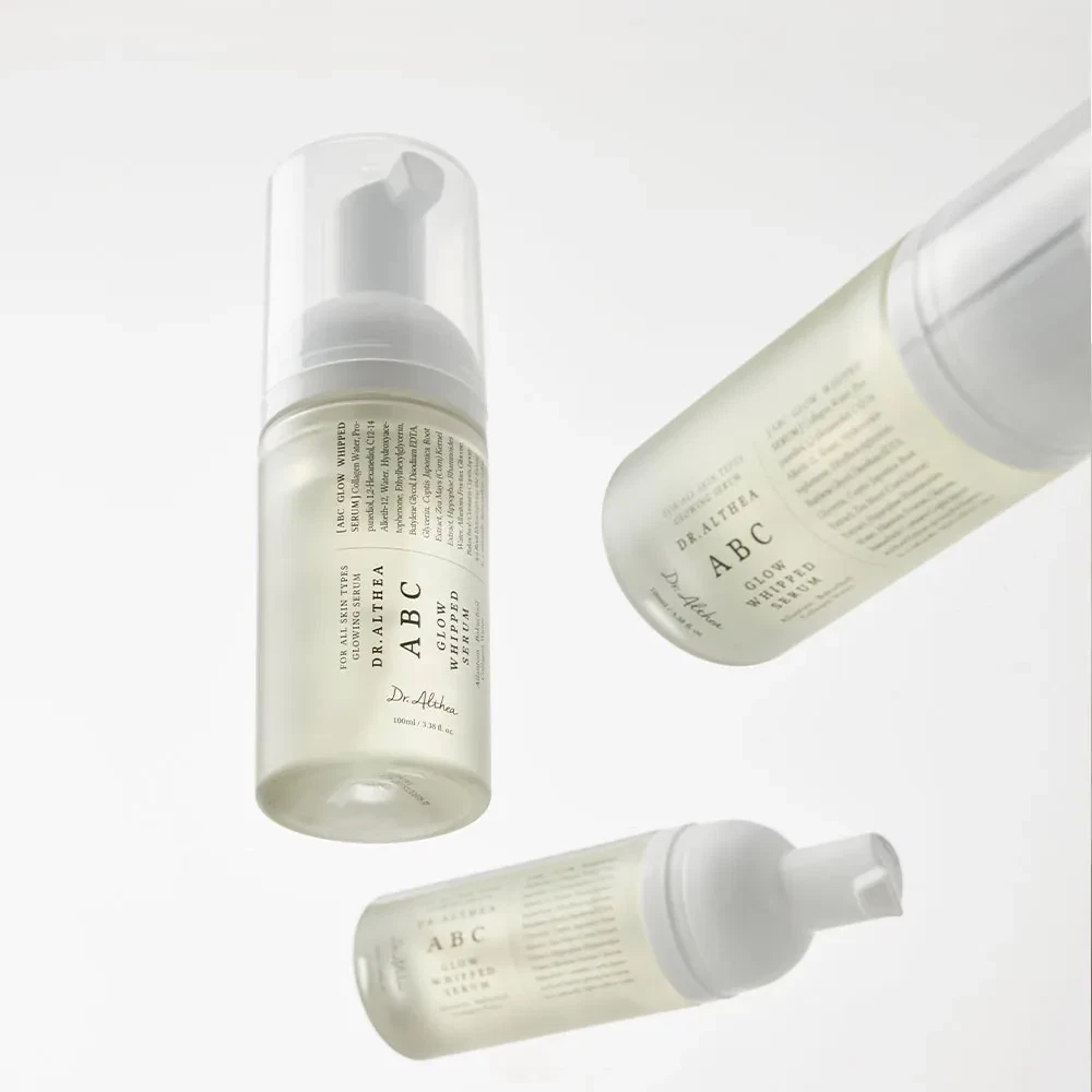 Dr Althea ABC Glow Whipped Serum bottles