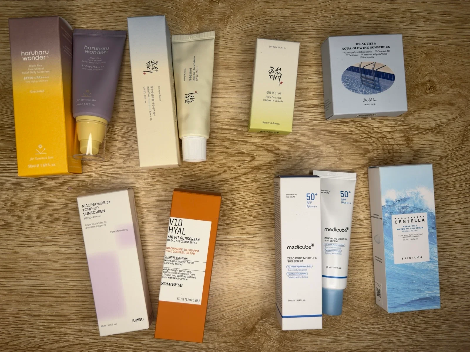 Top 10 K-beauty Korean Sunscreens Tile