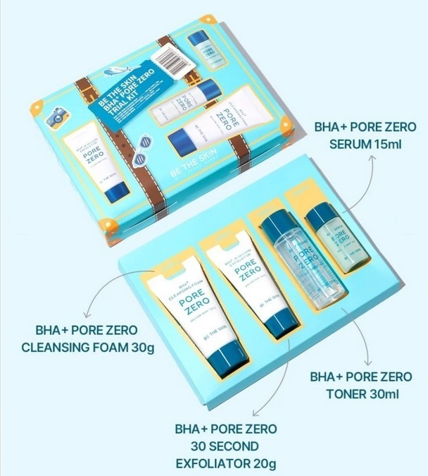 Be The Skin BHA+ Pore Zero Trial Kit