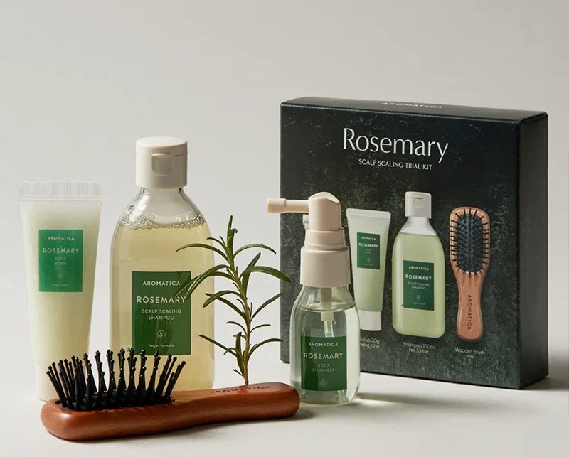 Aromatica Rosemary Scalp Scaling Trial Kit