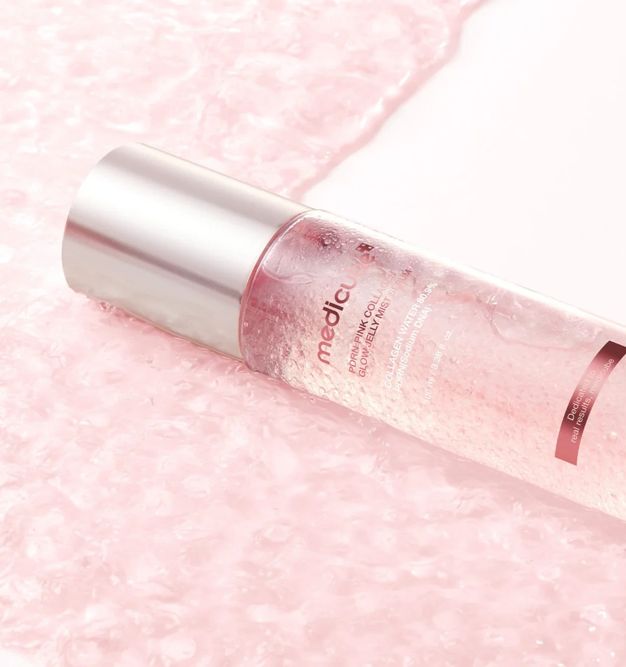 Medicube PDRN Pink Collagen Glow Jelly Mist Serum