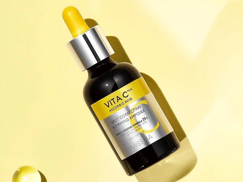 Vanish Dark Spots and Even Texture | Missha Vita C Plus Spot Correcting & Firming Ampoule Review