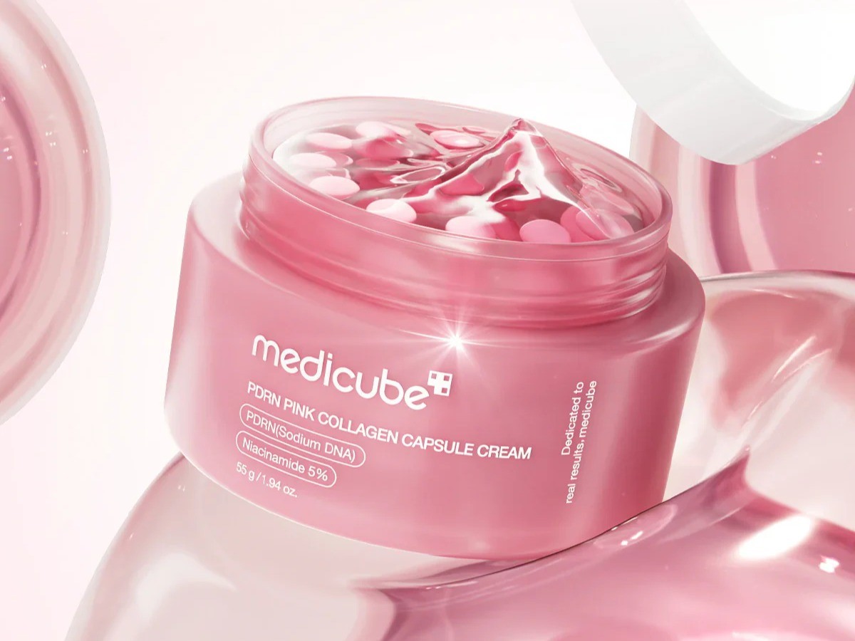 5. Medicube PDRN Pink Collagen Capsule Cream