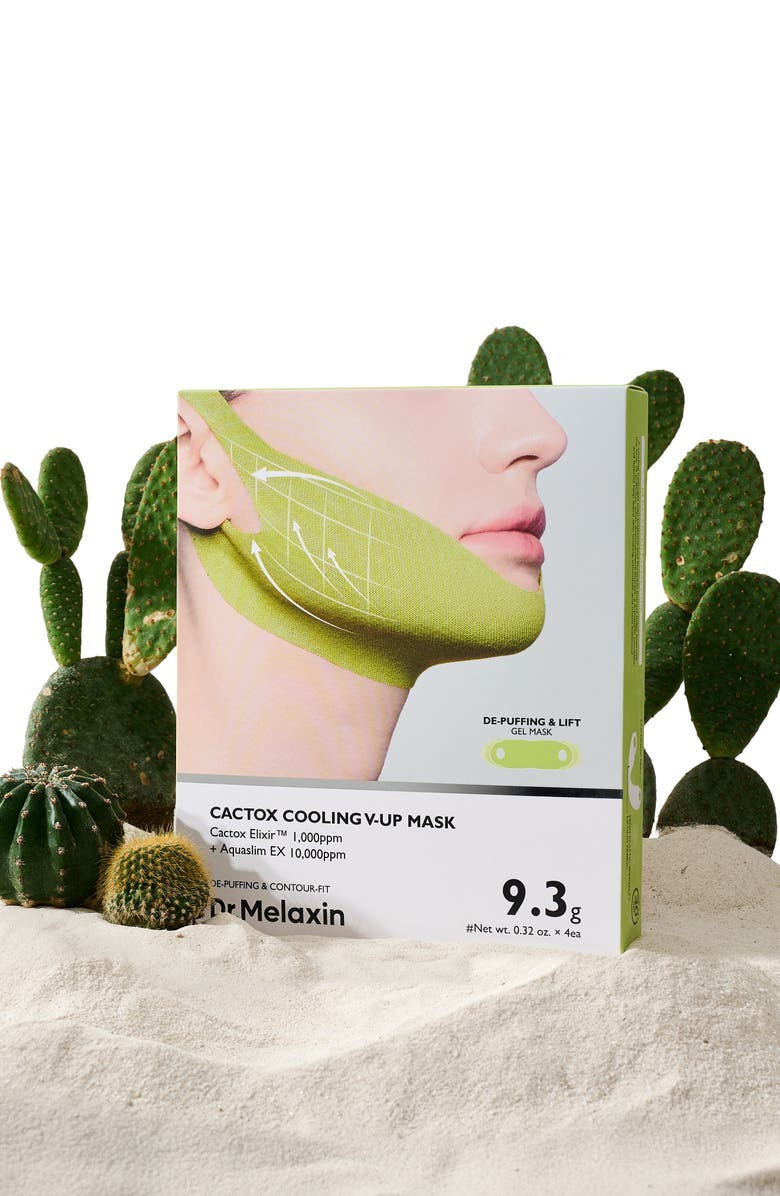 7. Dr Melaxin Cactox Cooling V-Up Mask