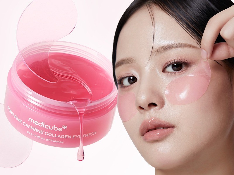 Medicube PDRN Pink Collagen Eye Patches
