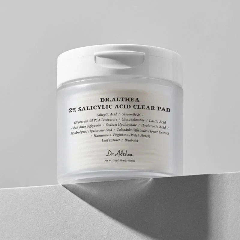 Dr Althea 2% Salicylic Acid Clear Pad on bench