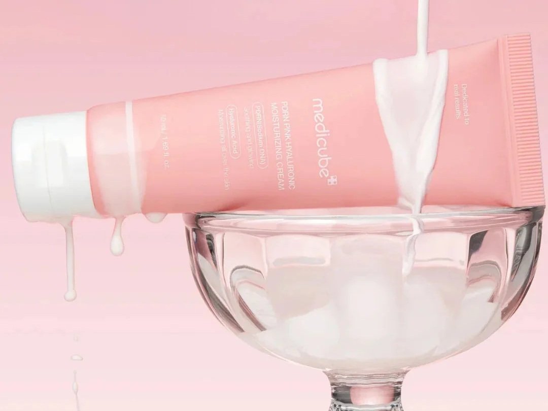 Medicube PDRN Pink Hyaluronic Acid Cream Review - Fine Line Care