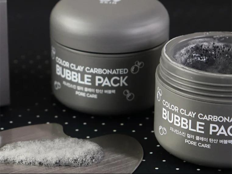 G9 Skin Color Clay Carbonated Bubble Mask | Charcoal That’s Gentle?