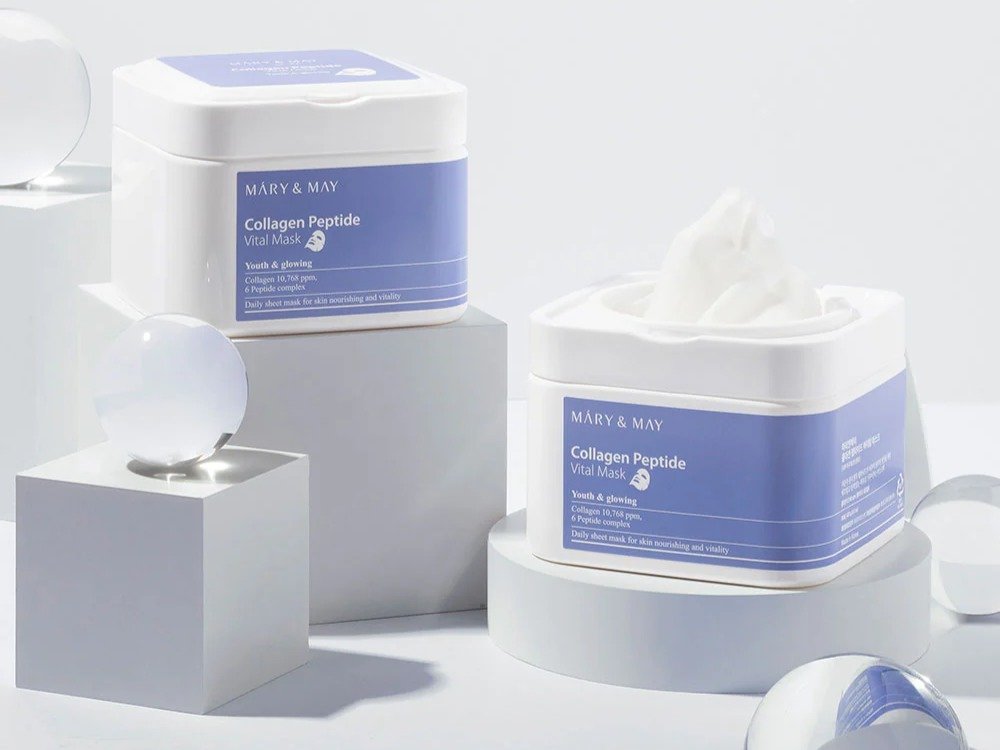 Mary&May Collagen Peptide Vital Mask Review – 30 Days of Treatment