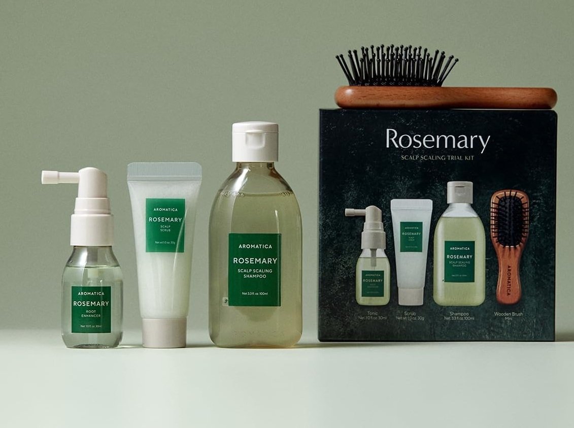 Aromatica Scalp Scaling Trial Kit Review – Rosemary in Hair Thickness