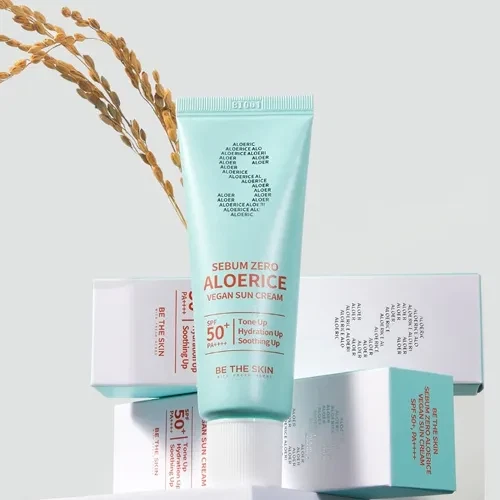 Be The Skin Sebum Zero AloeRice Vegan Sun Cream