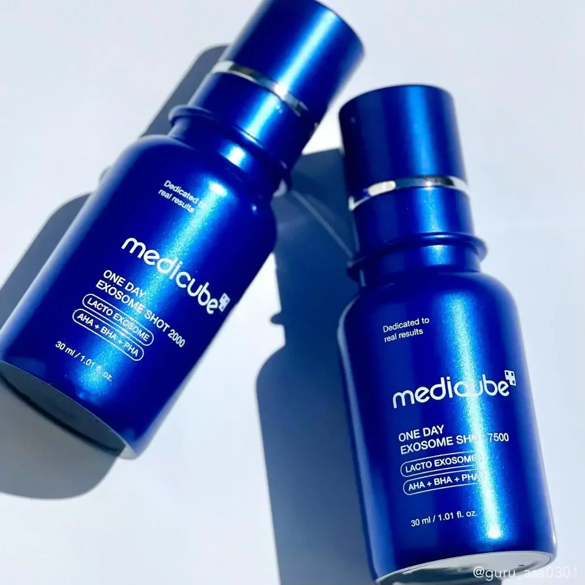 Medicube One Day Exosome Shot 2000 and 7500 - Pore Reducing Ampoule