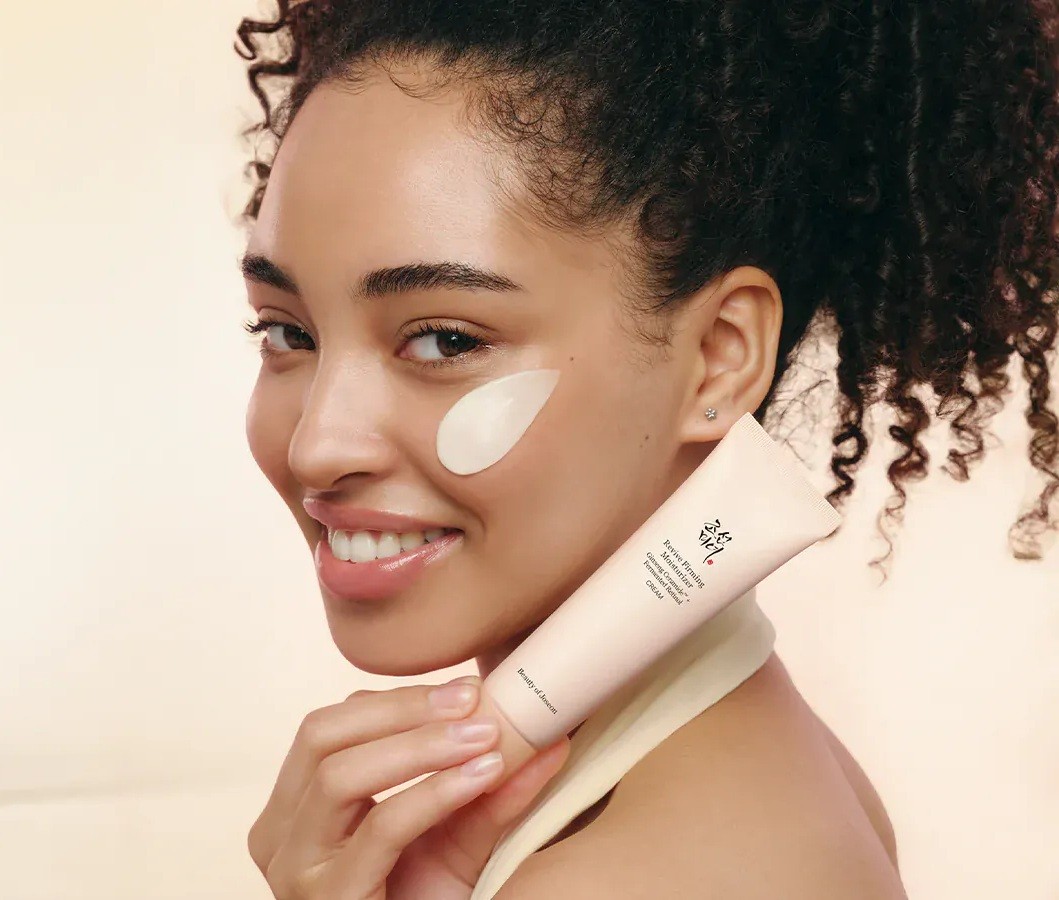 Beauty of Joseon Revive Firming Moisturizer held by model