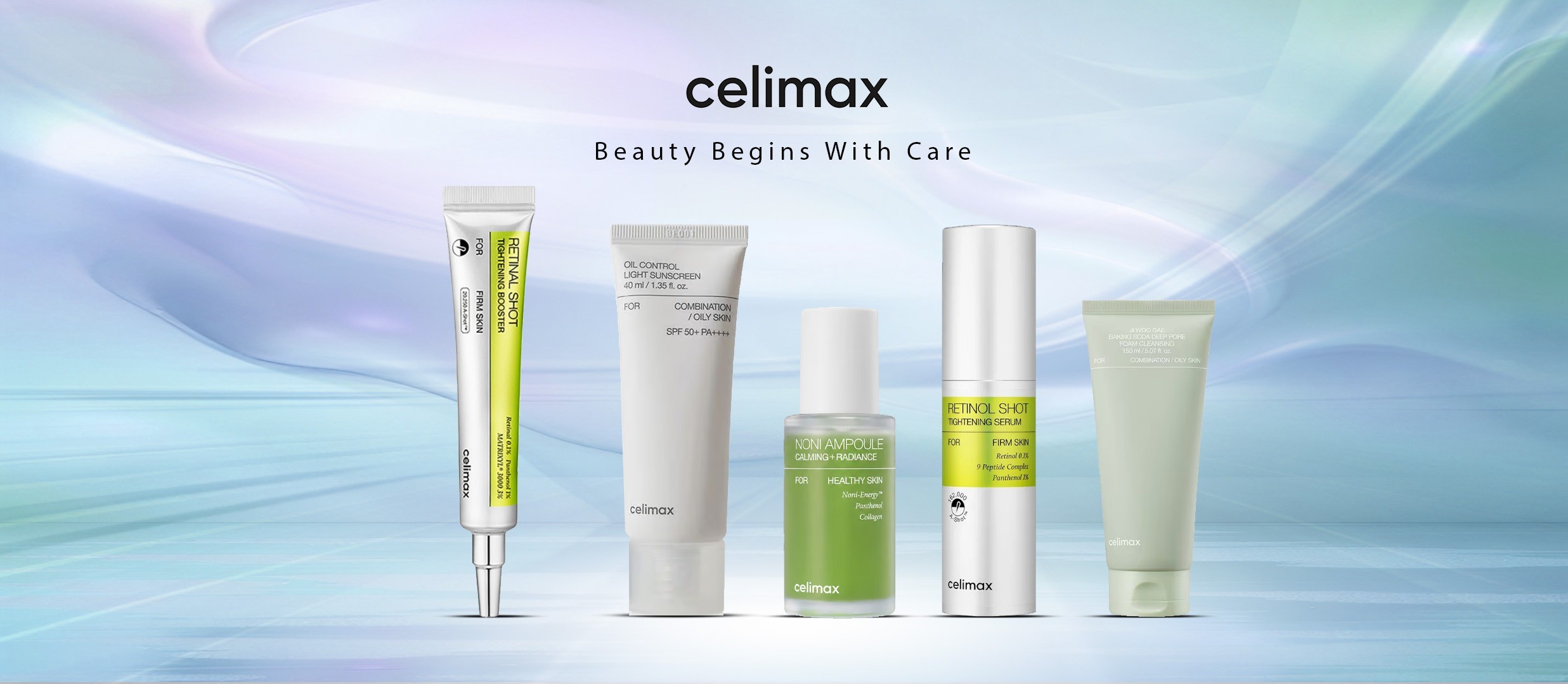 Celimax Skincare Range & Model