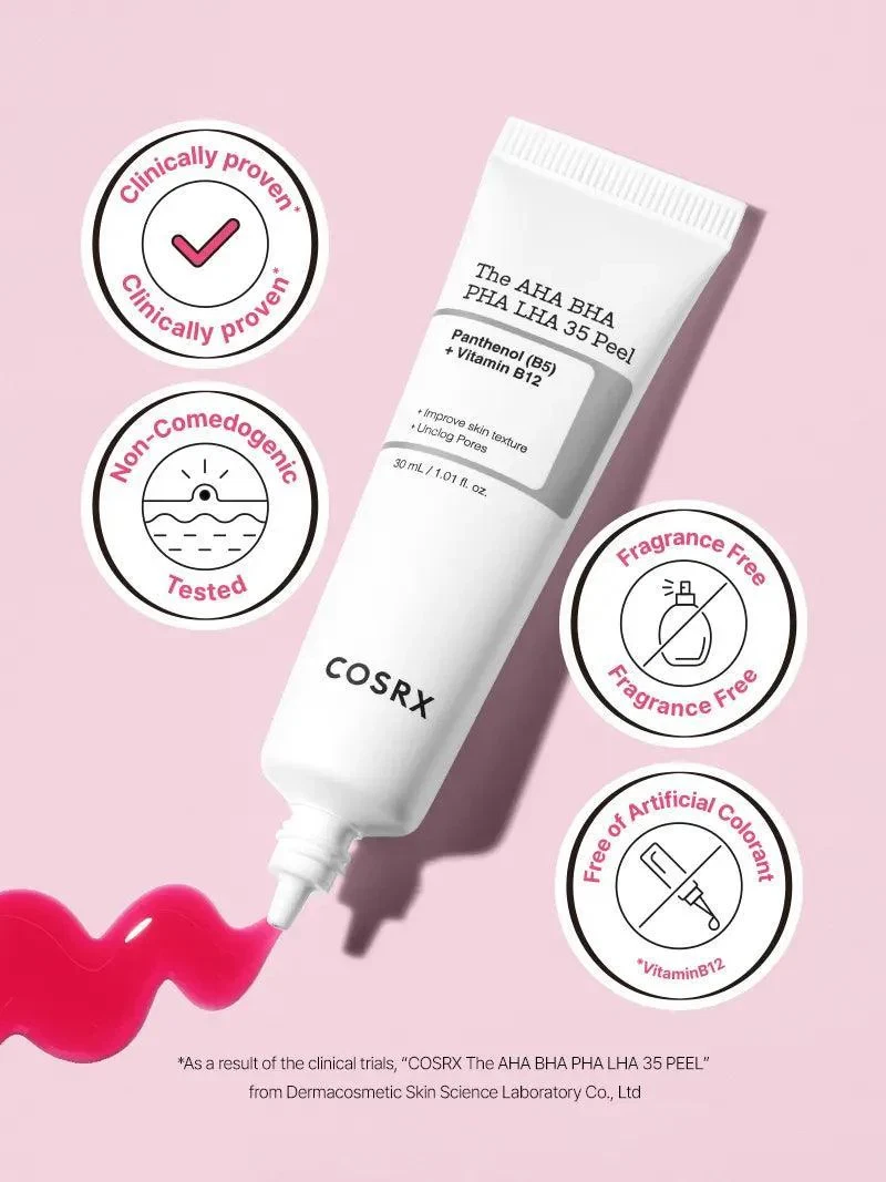 Cosrx The AHA BHA PHA LHA 35 Peeling Gel