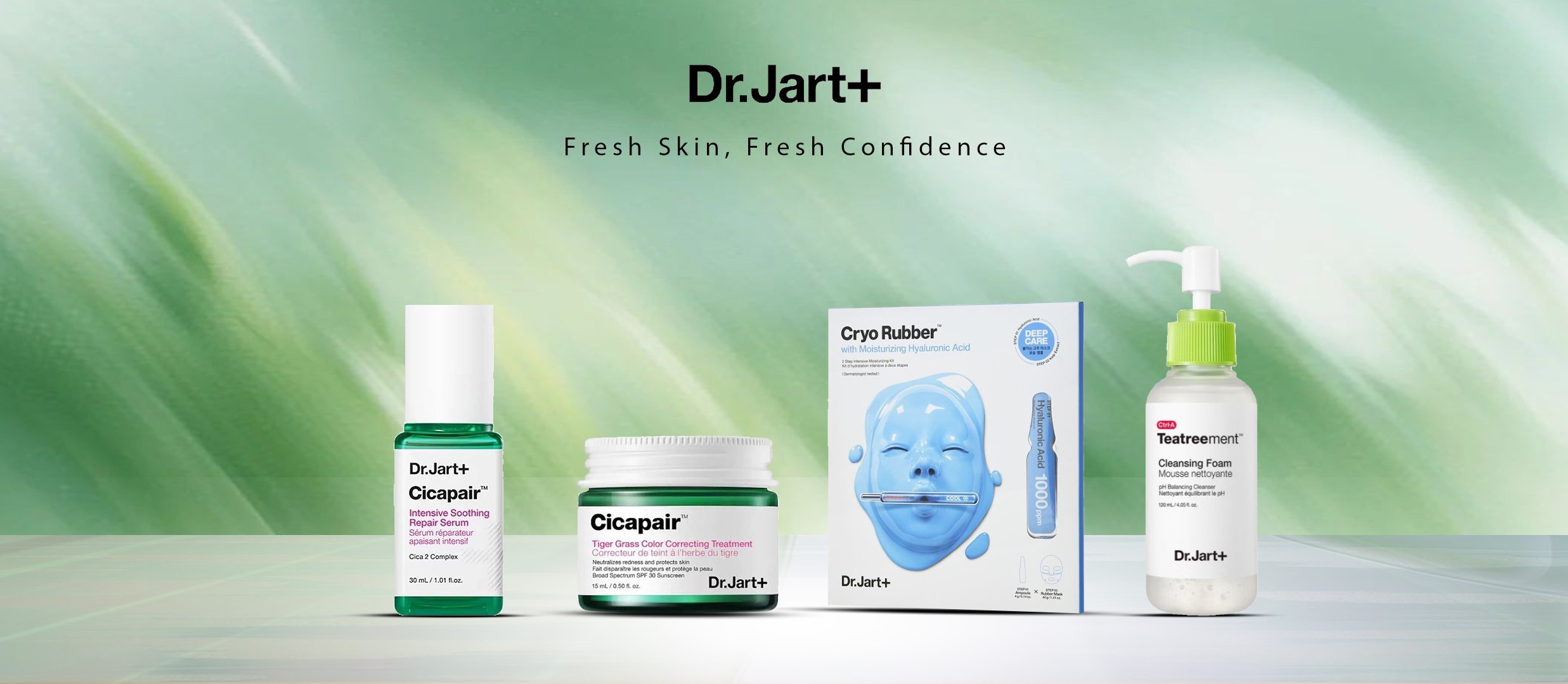 Dr Jart Skincare Range Ceramidin + Cicapair