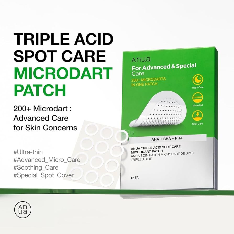 1. Anua Triple Acid Microdart Patch