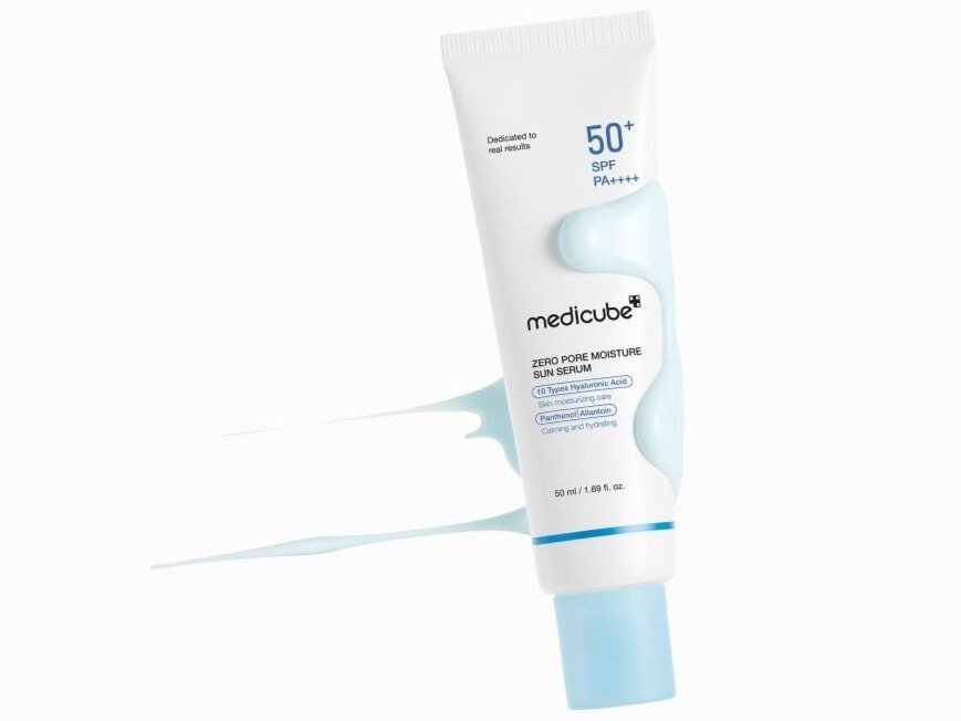 Light Summer Hydration for Oily Skin | Medicube Zero Pore Moisture Sun Serum Review