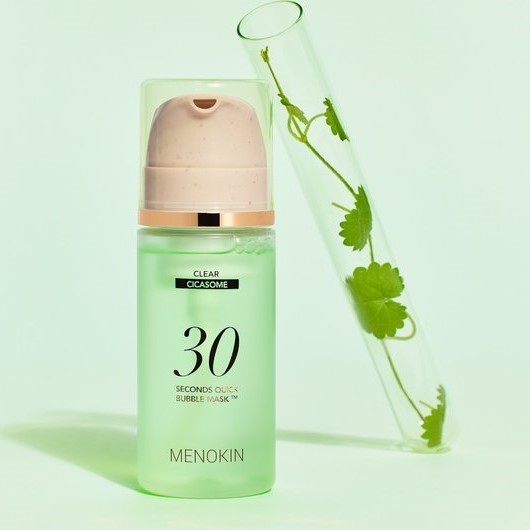 Clear Menokin 30 Seconds Quick Bubble Mask 95ml