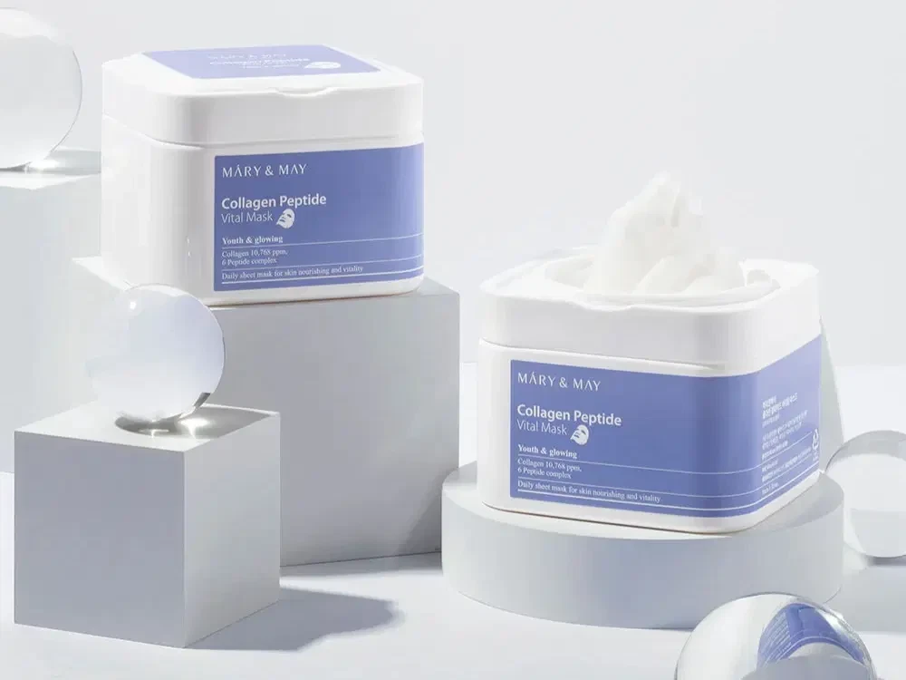 Mary&May Collagen Peptide Mask Review Tile