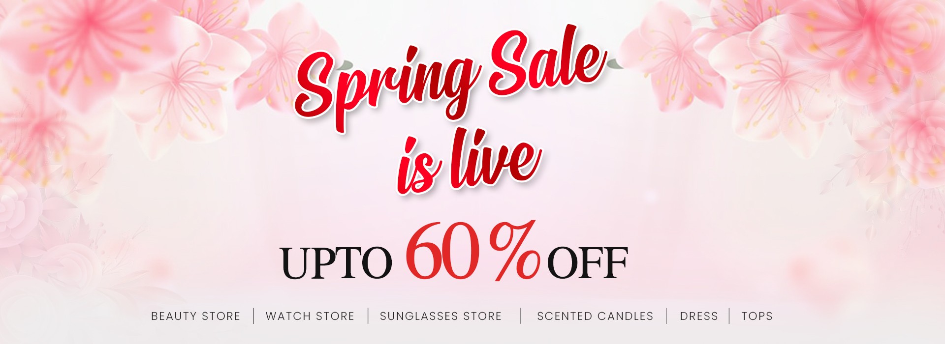 Spring sale on watches