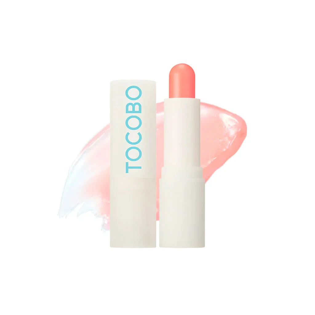 Tocobo Glow Ritual Lip Balm on white background