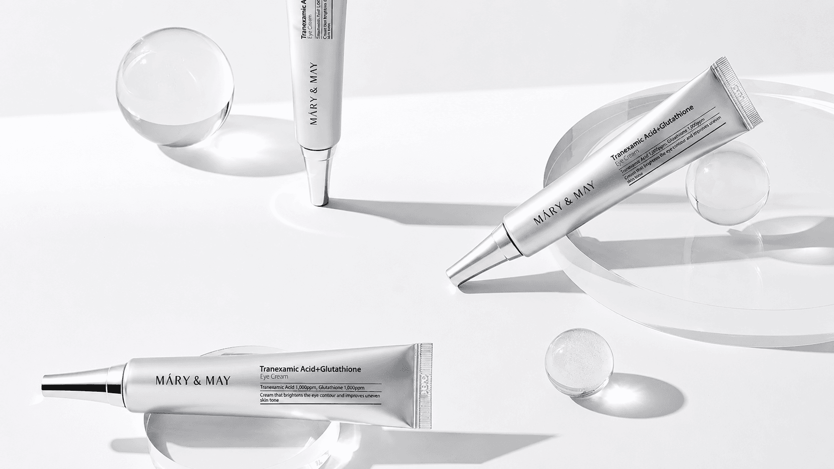 Mary&May Tranexamic Acid + Glutathione Eye Cream Review | Gentlest Eye Cream for Radiance?