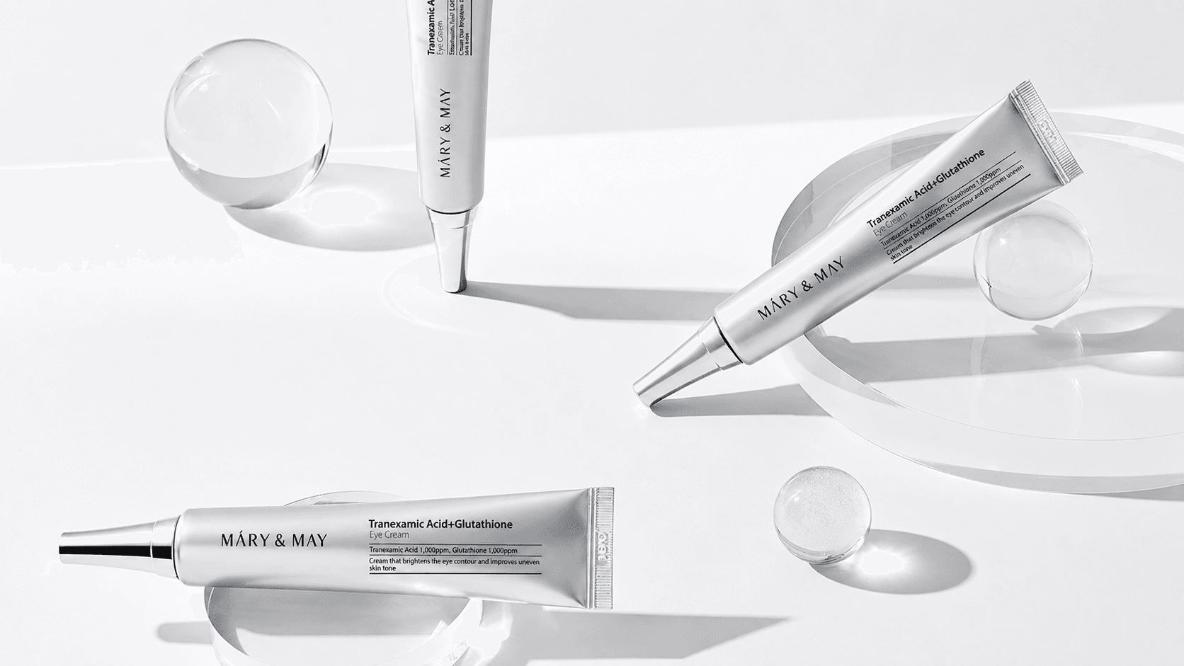Mary&May Tranexamic Acid + Glutathione Eye Cream Review | Gentlest Eye Cream for Radiance?