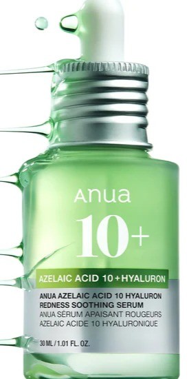 Anua Azelaic Acid 10 Hyaluron Redness Soothing Serum