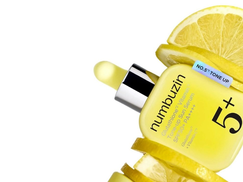 Numbuzin No.5 Glutathione Tone-Up Sun Serum Review - Sun & Make-up in One