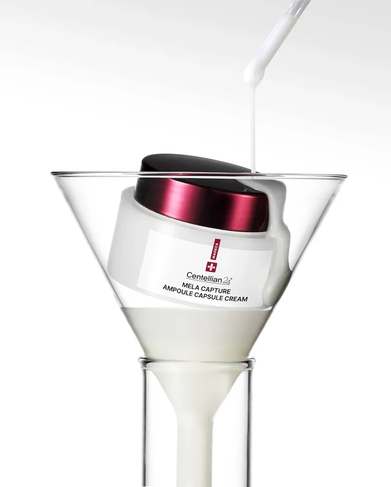 Centellian24 Mela Capsule Ampoule Capsule Cream in a glass
