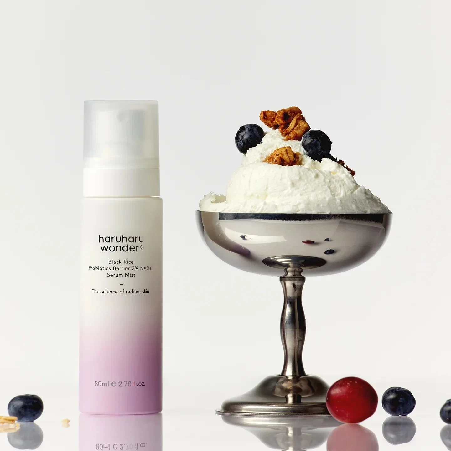 7. Haruharu Wonder Black Rice Probiotics Barrier 2% NAD+ Serum Mist